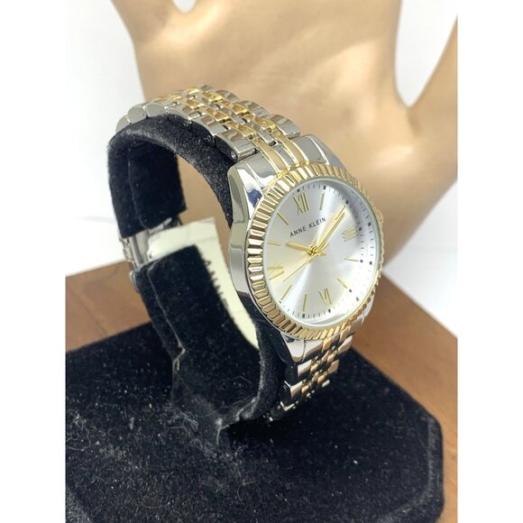 Anne Klein Womens Watch AK-5087 Quartz Silver Dial Two Tone Stainless Steel 30mm main image 4